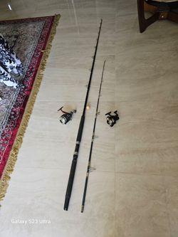 2 Fishing  road  ( 88" ) & (55)" both  for  $100