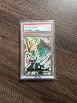 2025 One Piece Op12 EN Dead Man’s Game #037 Alternate Art PSA 10 Gem Mint