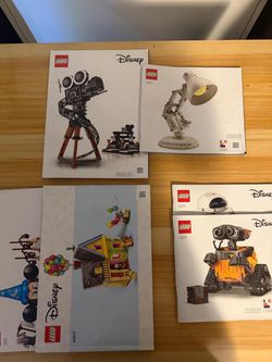 LEGO Disney & Pixar 5-Set Bundle – 43230, 43279, 43217, 21357 & 21352