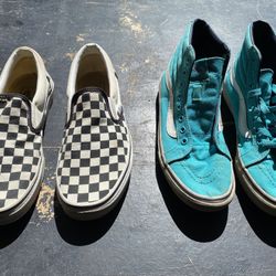 Vans High Top Low Top Shoes 