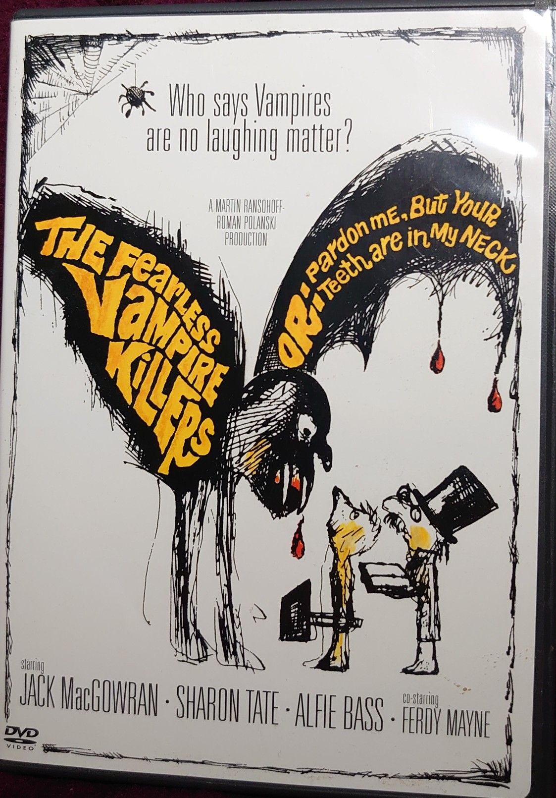 The Fearless Vampire Killers DVD