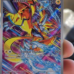 Zeraora Pokémon Card 
