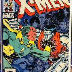 Marvel Comics #191A Uncanny X-Men, Vol. 1 Raiders Of The Lost Temple! - Newsstand Edition  1st app. Nimrod🔑