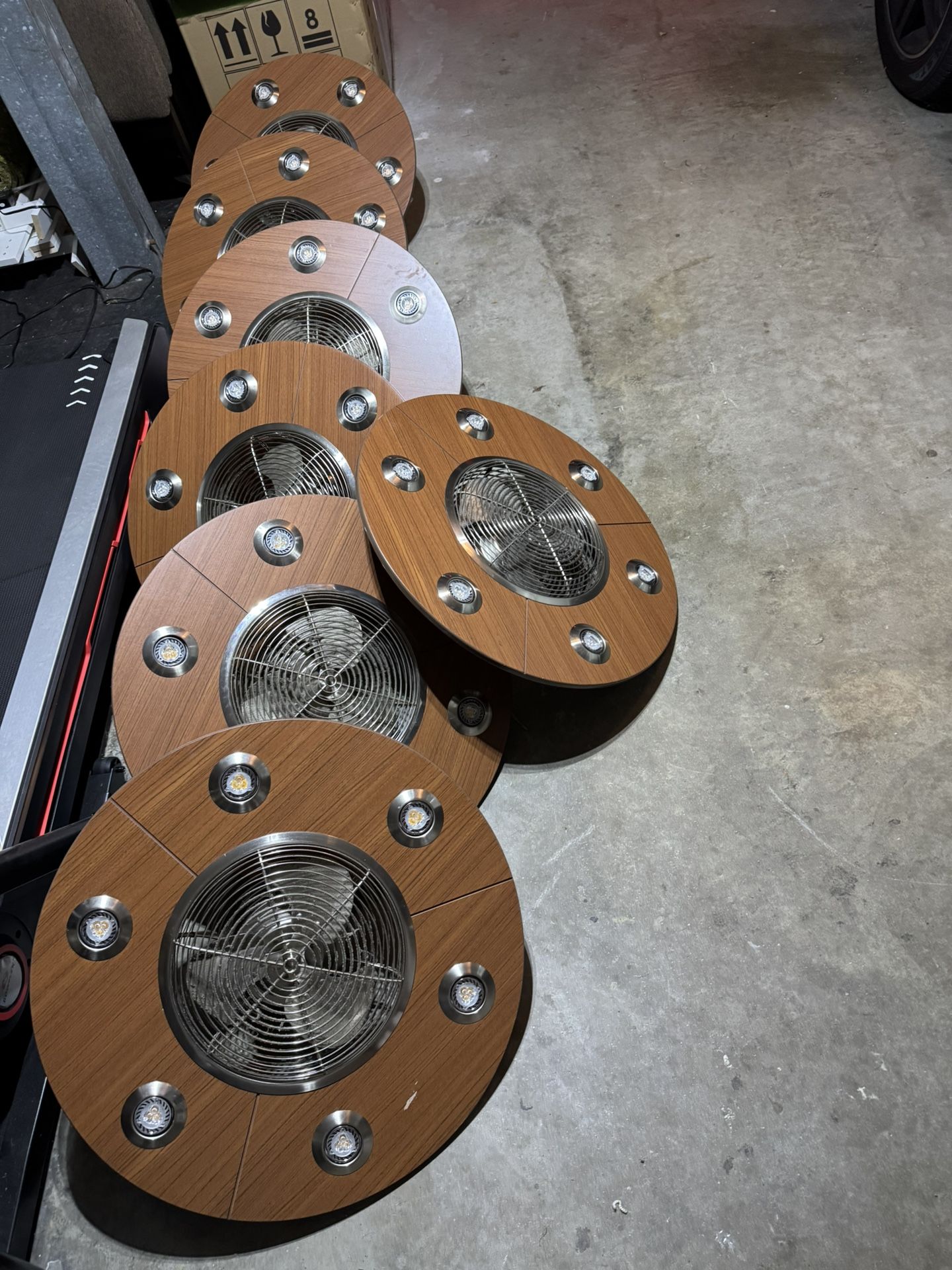 Allen + Roth Dexter 28 Inch Ceiling Fan with Lights and Remote 7 Available