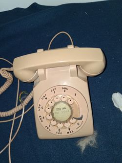 Vintage Rotary Dial phone. Western Electric. 1968  In Excellent condition
