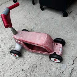 Red Radio Flyer Scoot 2 Scooter