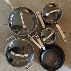 T-Fal Pot & Pan Set - 10 Piece