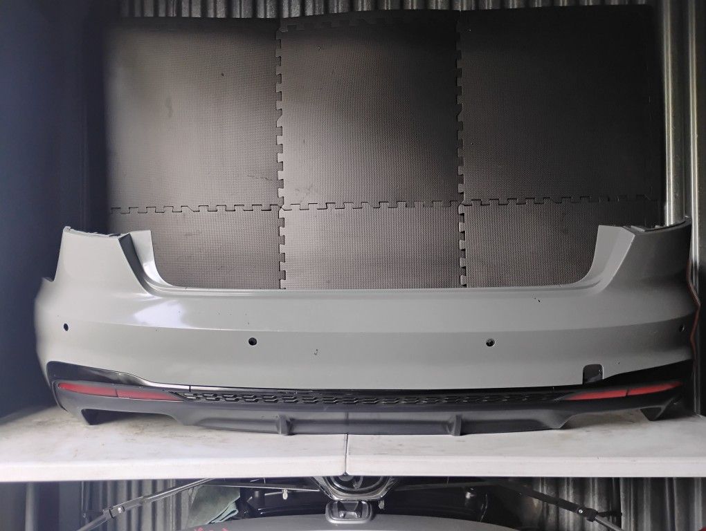 2017 2018 2019 Audi A4 S Line (B9) Rear Bumper Cover Oem