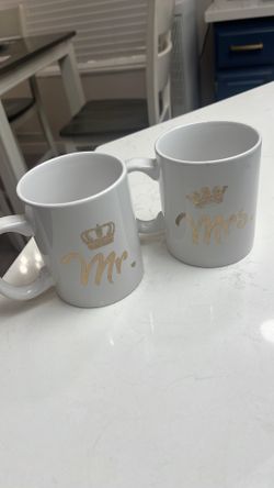 Coffee cups - Mr & Mrs
