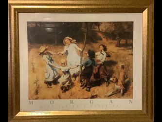 Picture in beautiful frame