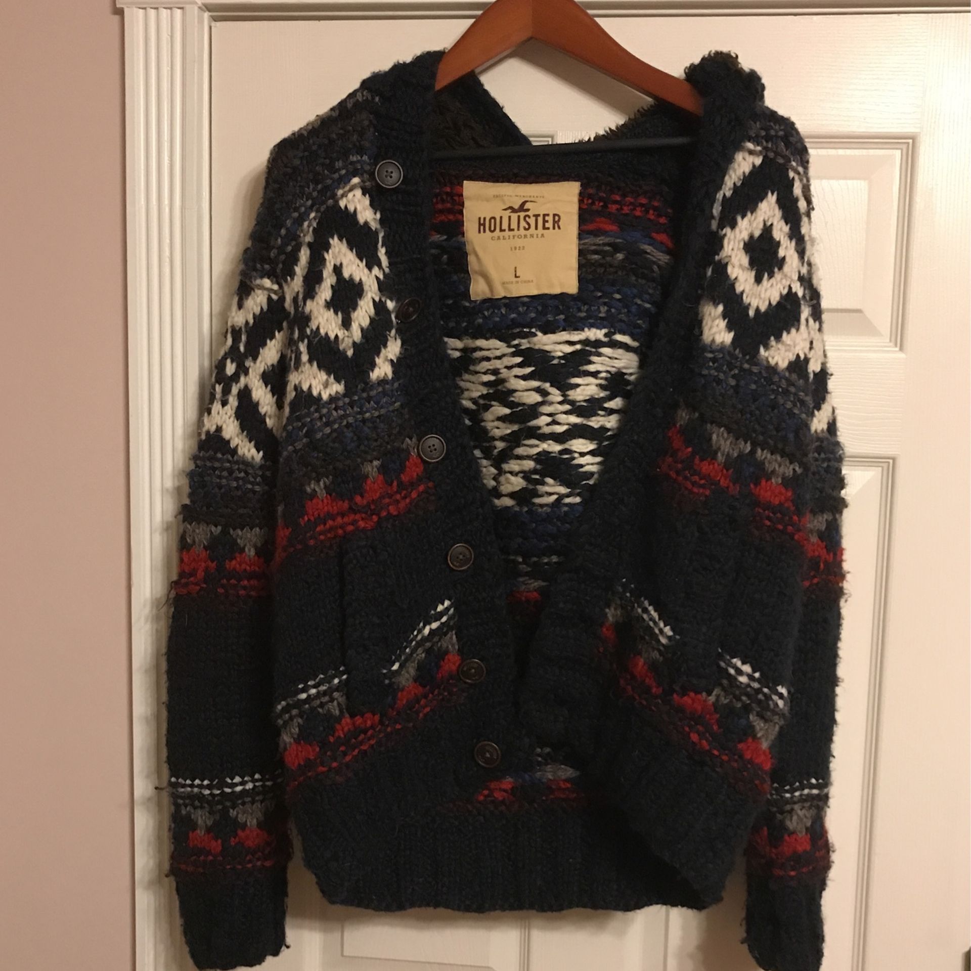 Hollistor Hoodie Sweeter Size Large