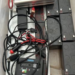 Battery Bank, And Power Converter