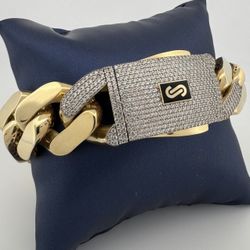 Pulsera Disponible Oro 10 Kt Y 14 Kt 