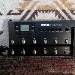 Line 6 POD HD500 Multi-Effects Pedalboard – $100 (Includes Power Supply)