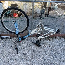 Disassembled Bike