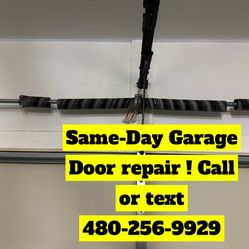 Garage Door Spring / Anything Wrong With Your Garage ? Message Me !