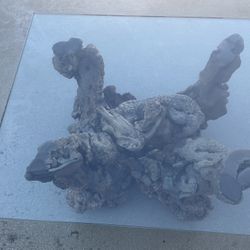 Petrified Wood Coffee & End Table OBO