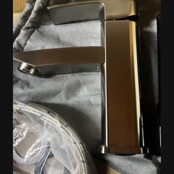 Nickel bathroom faucet one hole F23 N $40