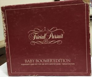 Trivial Pursuit Baby Boomer Edition