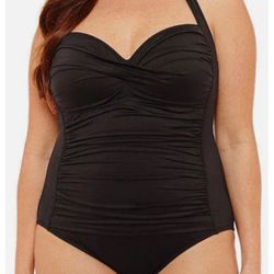 Liz Claiborne One Piece Swimsuit Plus Size 22W