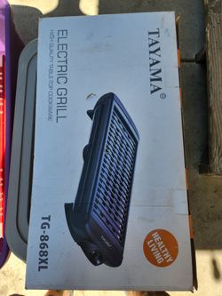 New electric grill