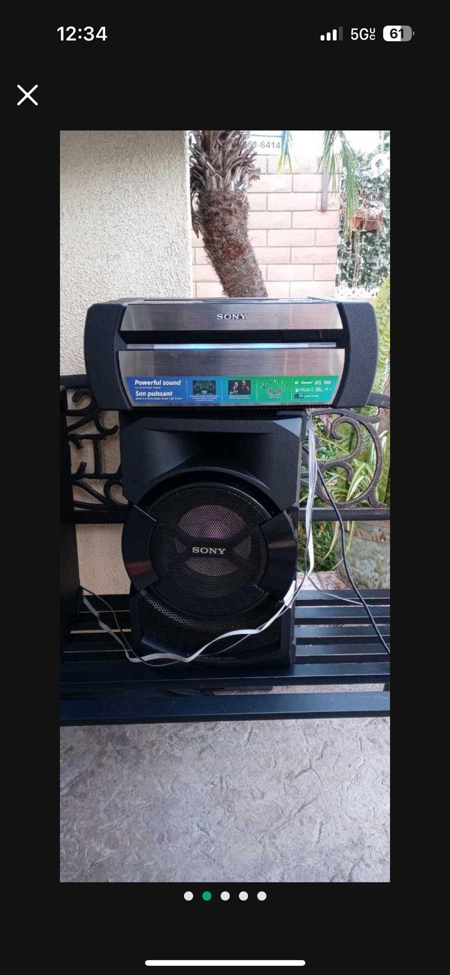 Sony Shake X 10