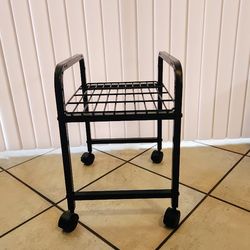 Black Heavy-duty File Shuttle on Wheels