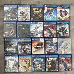 20 PS4 Games For $100