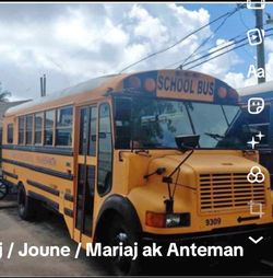 1997 Bus international/ Diesel Haiti ðŸ‡ðŸ‡¹