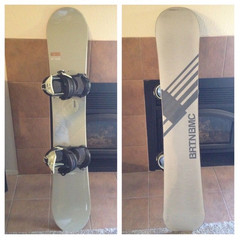 Burton BMC 156 Special Edition (RARE) Snowboard with Bindings