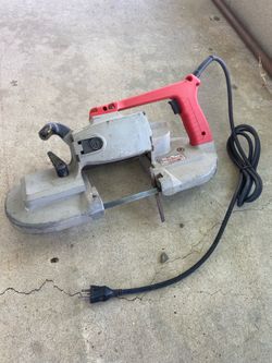Milwaukee electric bandsaw
