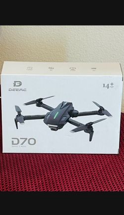 Brand New  DEERC Drone with Camera, D70 Drones with Camera for Adults 1080P HD!!!!!!