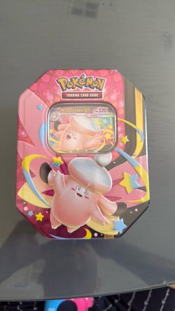 Pokémon mega moonlit tin collectible