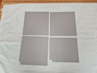 Building Block Light Gray Baseplates