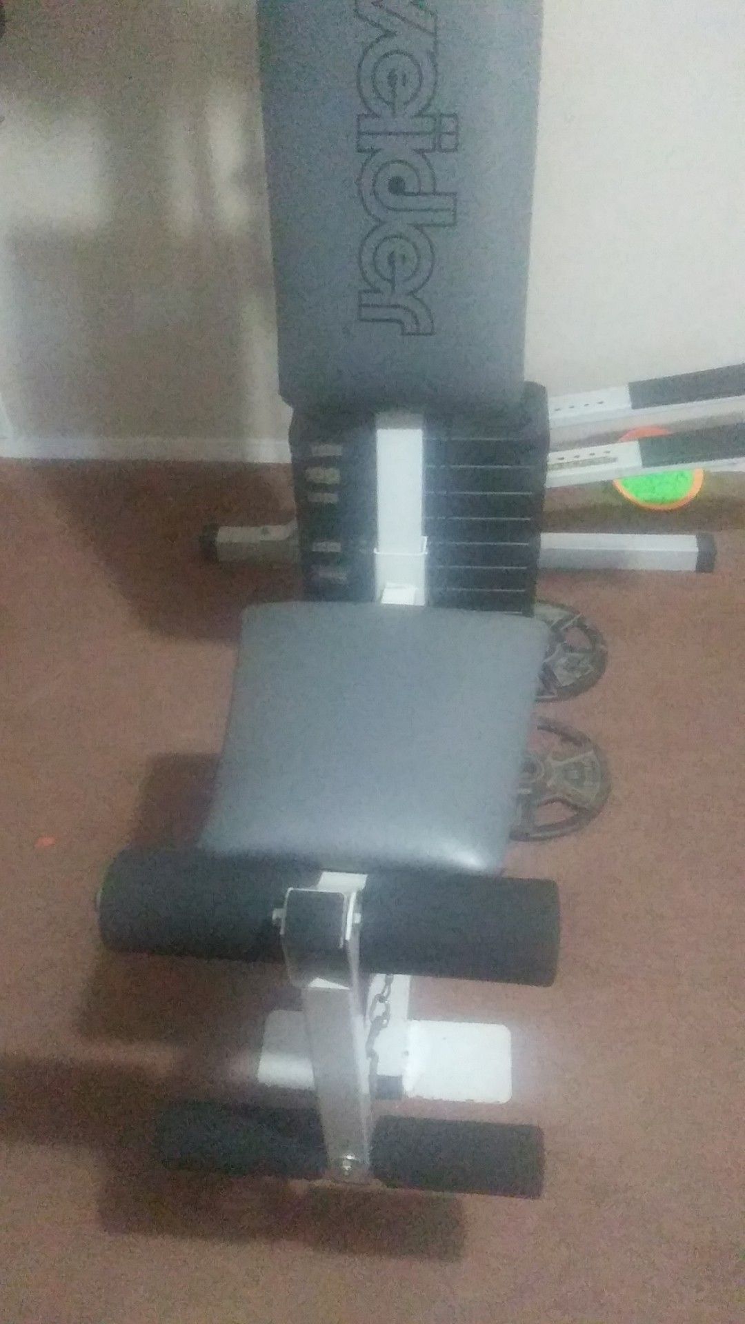 WEIDER POWERMAX 70072 3 station home gym cross trainer. Everything you need to work out arms legs glutes chest biceps triceps abs etc for Sale in