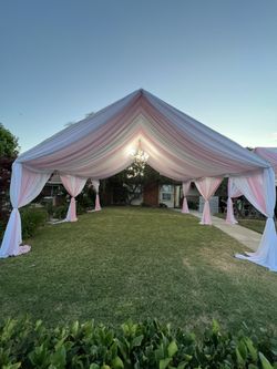 Tent 20x20 With Draping 👻
