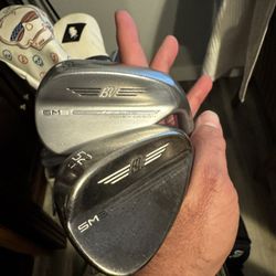 Titleist SM9 Vokey Wedges. 46* And 52*