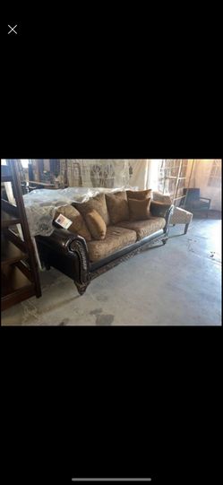 Brown Sofa 