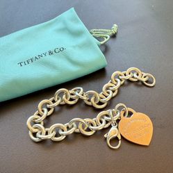 Tiffany & Co. Return To Tiffany Bracelet (Rose Gold & Silver)