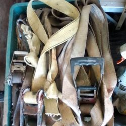 Heavy Duty Hold Down Ratchet Straps