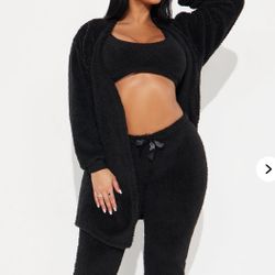 Sherpa 3 Piece Pj Set 