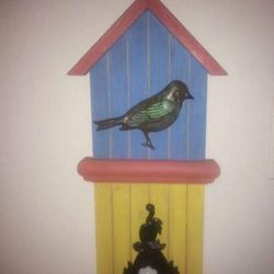 Really Cute Hanging Bird Decor With Hooks