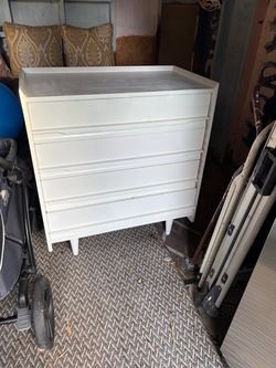 Midcentury Modern Dresser Chest of Drawers Solid Wood