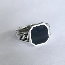 TITANIUM FOREVER WEAR SILVER NEW SIZE 10 MENS ELEVATE YOUR STYLE RING