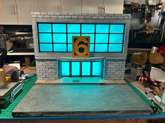 Channel 6 Teenage Mutant Ninja Turtles Diorama