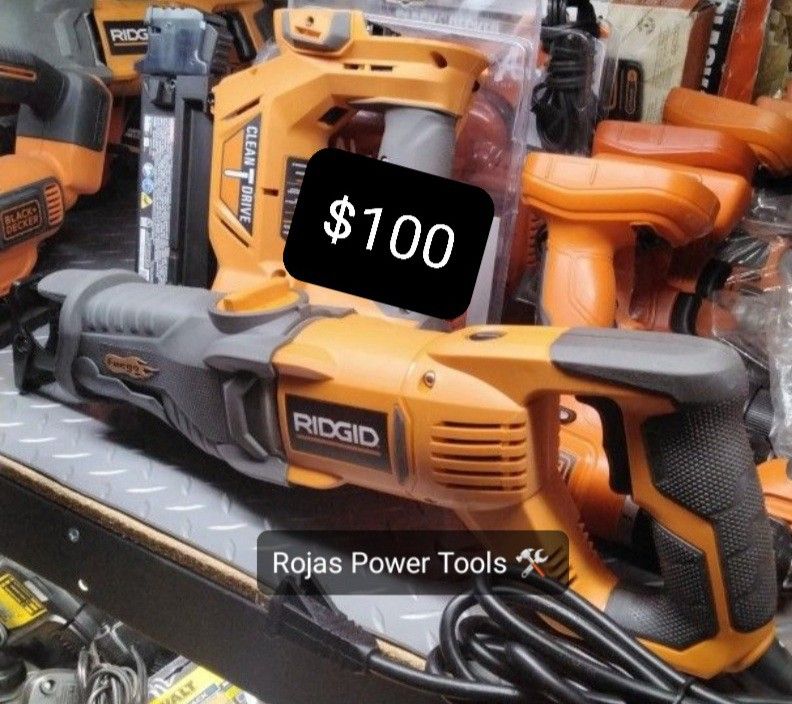 RIDGID FUEGO 10AMP ORBITAL RECIPROCATING SAW