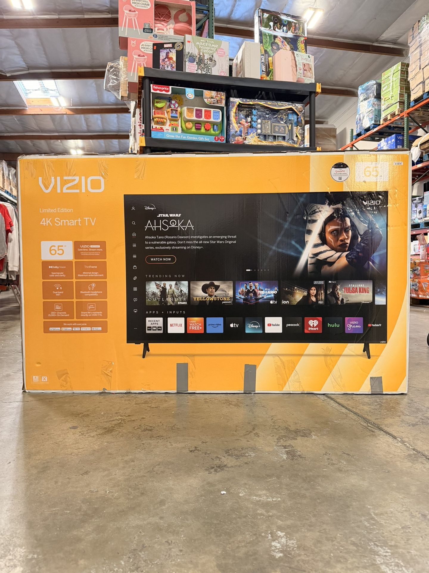 Vizio 65” Limited Edition 4K Smart TV Brand New In Box