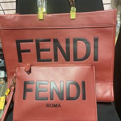 Fendi Large Bag With Pounch  Purse 