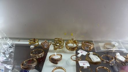 Gold rings