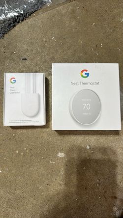 Google Nest Thermostat with Nest Power Connector